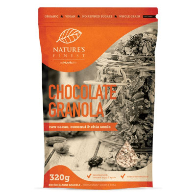 Chocolate Granola Bio 320g (Pražené čokoládové müsli)