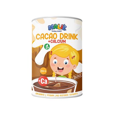 Malie Cacao Drink + Calcium Bio 250g
