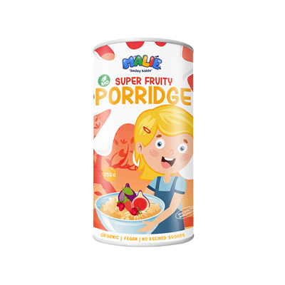 Malie Porridge super fruity Bio 250g (Ovesná kaše Bio s morušemi