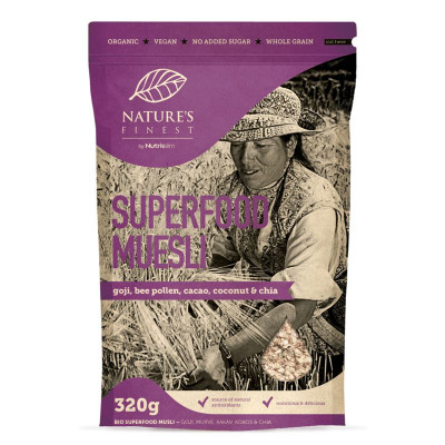 Superfood Muesli Bio 320 g (Směs vloček