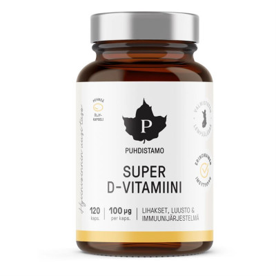 Super Vitamin D 4000iu 120 kapslí