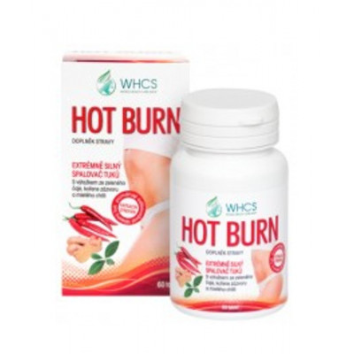 WHCS Hot Burn přírodní spalovač tuků - 60 tablet
