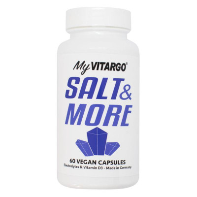 Salt and More 60 kapslí (Směs minerálů s vitamínem D3 a K2)
