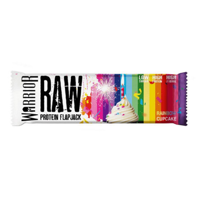 Raw Protein FlapJack 75g rainbow cupcake