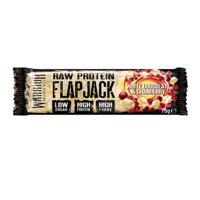 Raw Protein FlapJack 75g white chocolate and cranberry