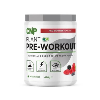 Plant Pre-Workout 420g red berries