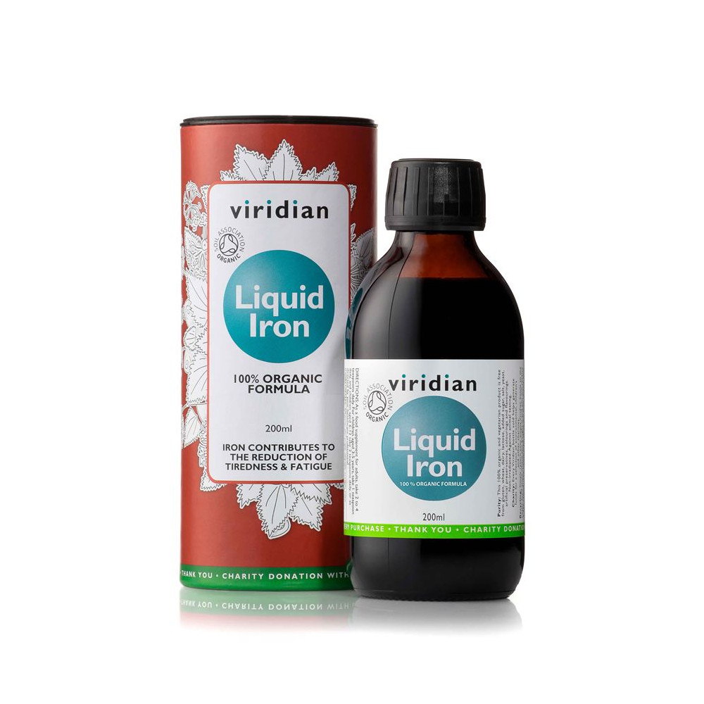 Liquid Iron 200ml Organic (Tekuté železo) vPlnéSíle.cz