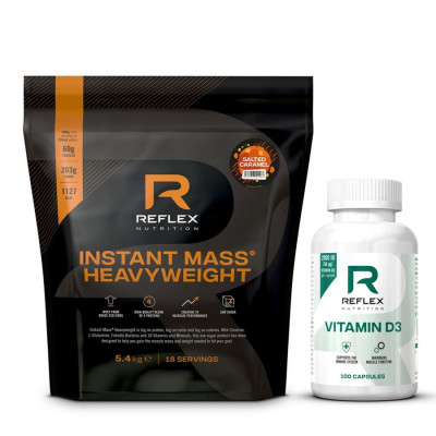 Reflex Nutrition Instant Mass Heavy Weight 5,4 kg slaný...