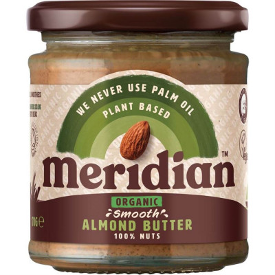 Meridian Almond Butter 170 g Smooth Organic (Mandlový...