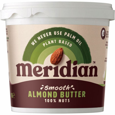 Meridian Almond Butter 1 kg Smooth (Mandlový krém jemný)