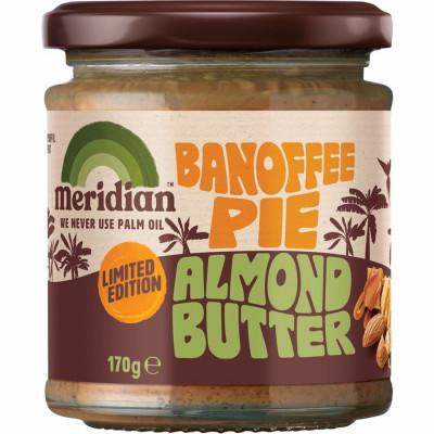Meridian Banoffee Pie Almond Butter 170 g (Mandlový krém...