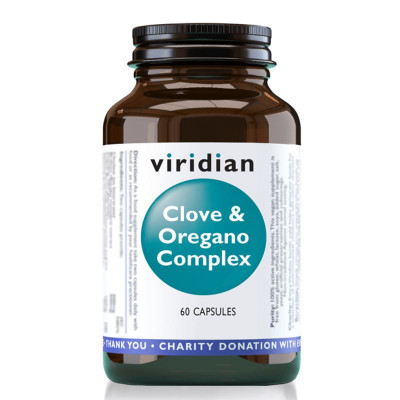 Viridian Nutrition Clove and Oregano Complex 60 kapslí