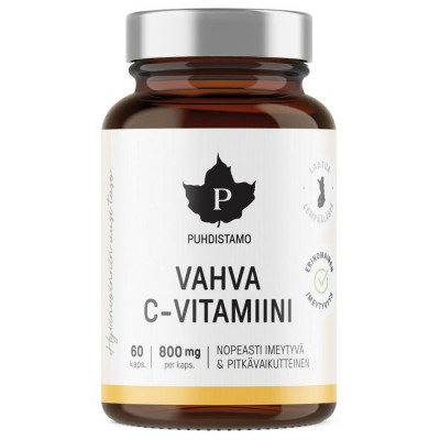  Strong Vitamin C 60 kapslí (Vahva C-Vitamiini)