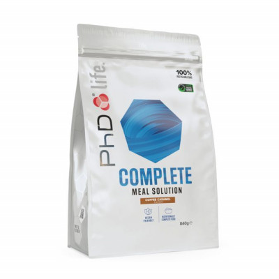 PhD Nutrition Complete Meal Solution 840 g káva karamel