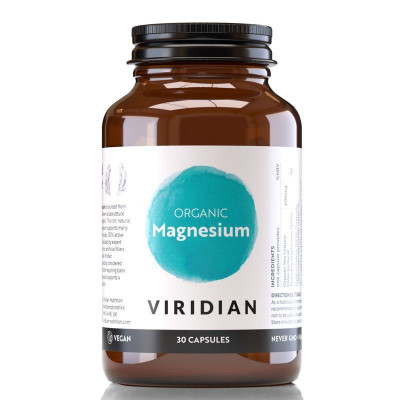 Viridian Nutrition Magnesium 30 kapslí Organic