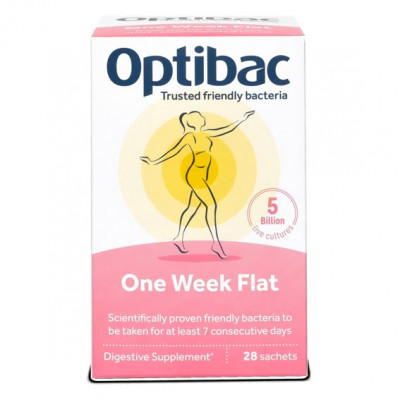  One Week Flat (Probiotika při nadýmání a PMS) 28 x 1,5g...