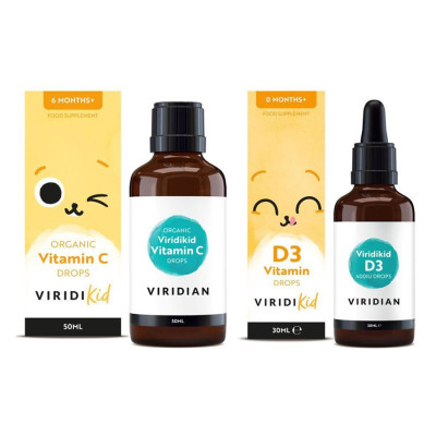 Viridian Nutrition 1. Balíček Viridikid (Vitamin C 50ml +...