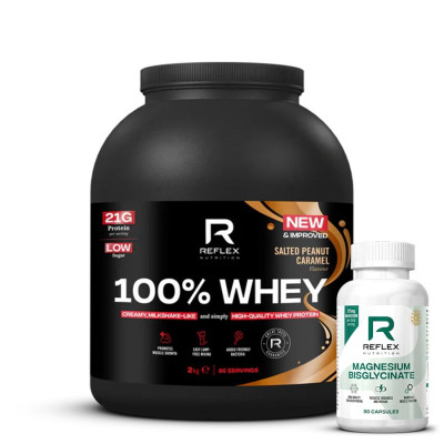 Reflex Nutrition 100% Whey Protein 2kg slaný arašídový...