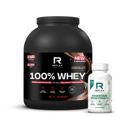 Reflex Nutrition 100% Whey Protein 2kg čokoláda +...