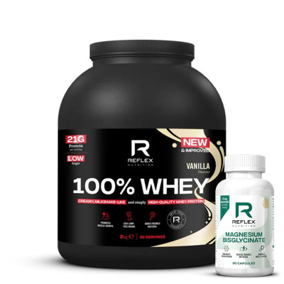 Reflex Nutrition 100% Whey Protein 2kg vanilka +...