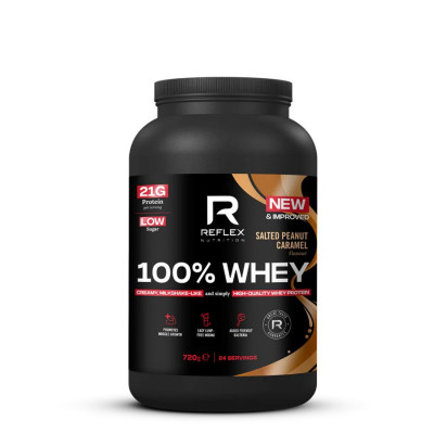 Reflex Nutrition 100% Whey Protein 720g slaný arašídový...