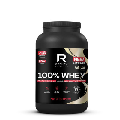 Reflex Nutrition 100% Whey Protein 720g vanilka