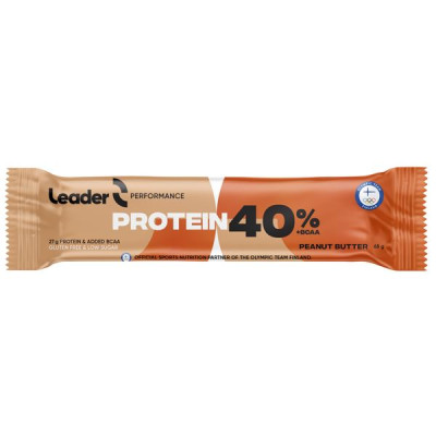 Leader 40% Protein Bar 68 g arašídové máslo