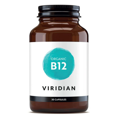 Viridian Nutrition B12 100µg 30 kapslí Organic