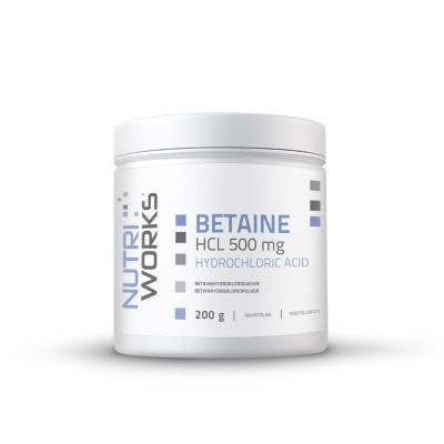 NutriWorks Betaine HCL 500mg 200g