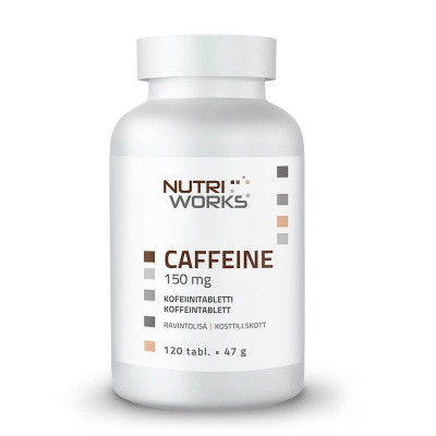 NutriWorks Caffeine 120 tablet