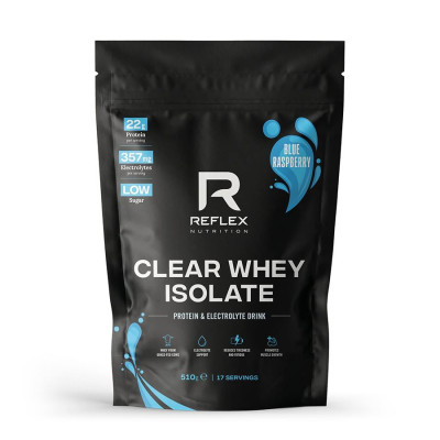 Reflex Nutrition Clear Whey Isolate 510g blue raspberry