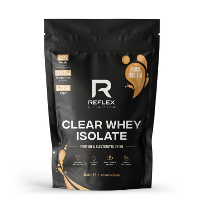Reflex Nutrition Clear Whey Isolate 510g peach iced tea