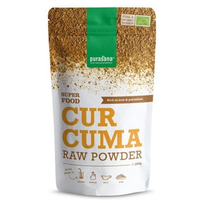 Purasana Curcuma Powder BIO 200g (Kurkuma prášek)