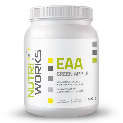 NutriWorks EAA 500 g zelené jablko