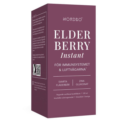 Nordbo Elderberry Instant 120 ml (Extrakt z černého bezu...
