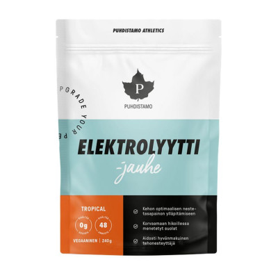 Puhdistamo Electrolyte Powder 240g tropical