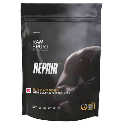 Raw Sport Elite Repair Plant Protein 1kg chocolate and...