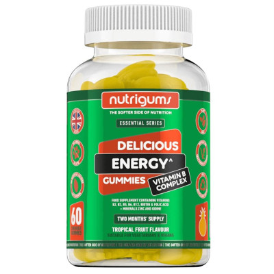 Nutrigums Limited Energy Vitamin B Complex 60 gummies