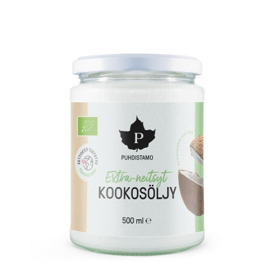 Puhdistamo Extra Virgin Coconut Oil BIO 500ml
