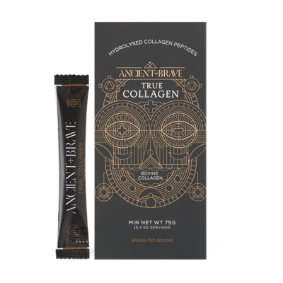 ANCIENT and BRAVE Grass Fed True Collagen Box 15 x 5 g