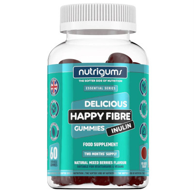 Nutrigums Limited Happy Fibre Inulin 60 gummies