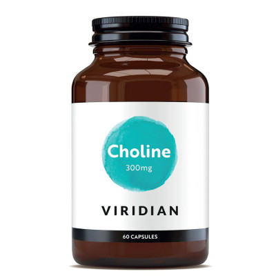 Viridian Nutrition Choline 300mg 60 kapslí SK