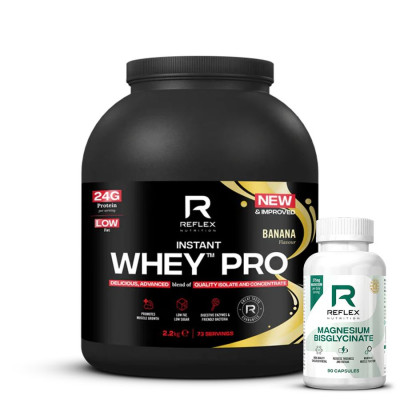 Reflex Nutrition Instant Whey PRO 2,2kg banán + Magnesium...