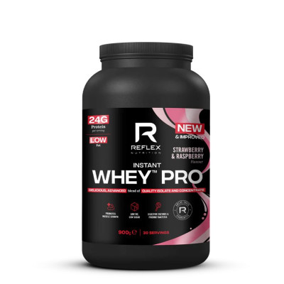 Reflex Nutrition Instant Whey PRO 900g jahoda malina