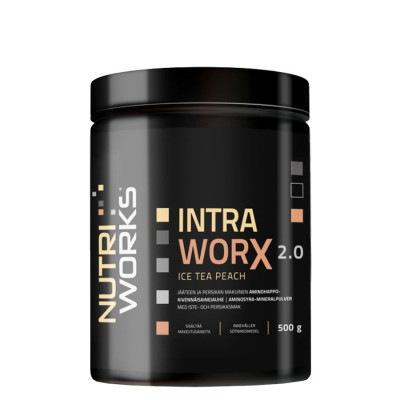 NutriWorks Intra Worx 500g ice tea peach