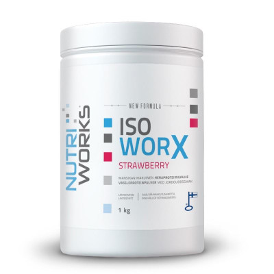 NutriWorks Iso Worx NEW 1 kg jahoda