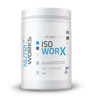 NutriWorks Iso Worx NEW 1 kg vanilka