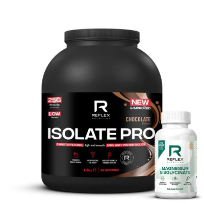 Reflex Nutrition Isolate PRO 1,8kg čokoláda + Magnesium...