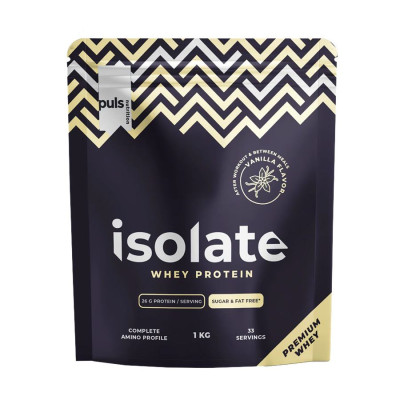 PULS nutrition Isolate Whey 1kg vanilla