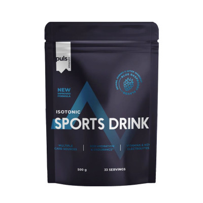 PULS nutrition Isotonic Sports Drink 500g blue raspberry